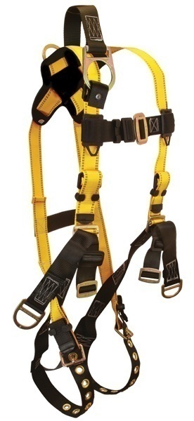 FallTech Roughneck 6 D-Ring Derrick Harness with Tongue Buckle Legs 8007 from GME Supply