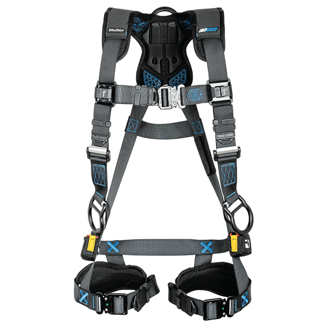 FallTech FT-One 3 D-Ring Construction Harness with Quick-Connect Legs from GME Supply