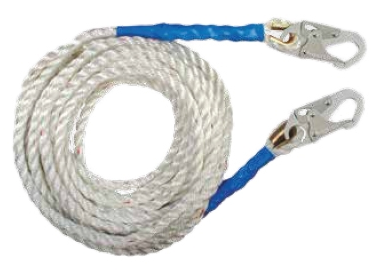 FallTech Polyester Rope Lifeline With Snaphook Ends from GME Supply