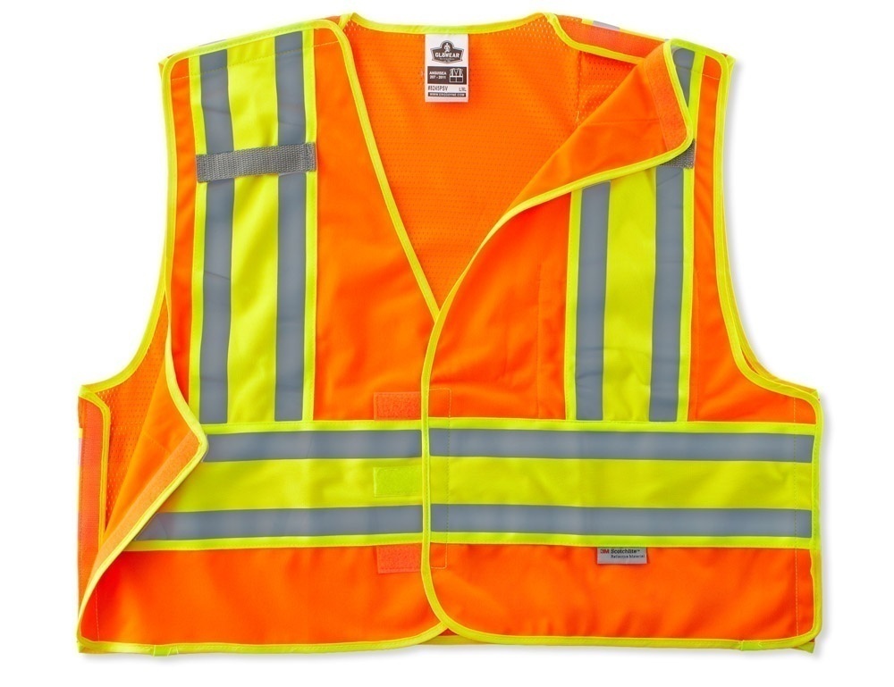 Ergodyne 8245PSV GloWear Public Safety Vest from GME Supply