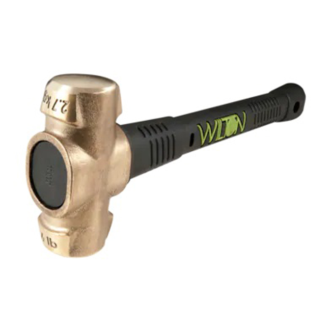 Wilton BASH 6 Pound Brass Hammer from GME Supply