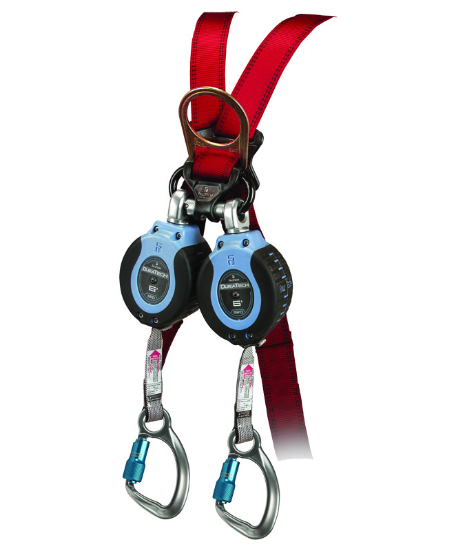 FallTech DuraTech SRD with Aluminum Captive-Eye Carabiners from GME Supply