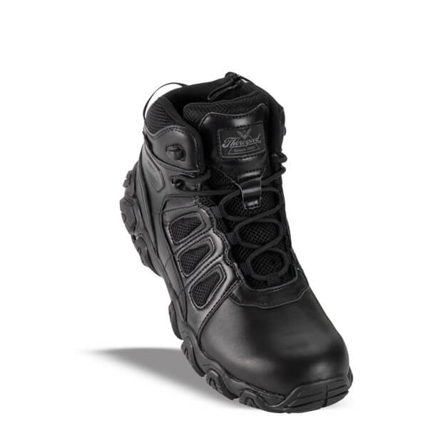 Thorogood Crosstrex Polishable Toe Side Zip BBP Waterproof Work Boots from GME Supply