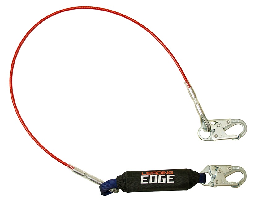FallTech 8354LE Leading Edge Restraint Lanyard with Snap Hooks from GME Supply