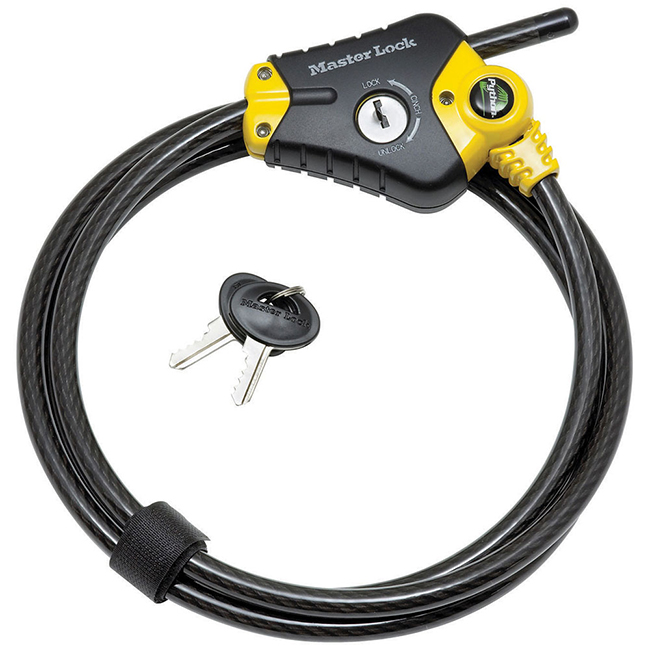 Master Lock Python Adjustable Locking Cable from GME Supply