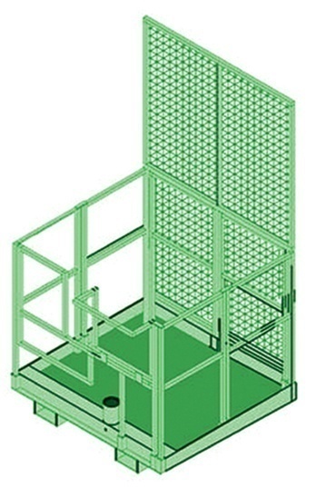 DBI Sala 8510568 Advanced Forklift Basket Davit Base from GME Supply