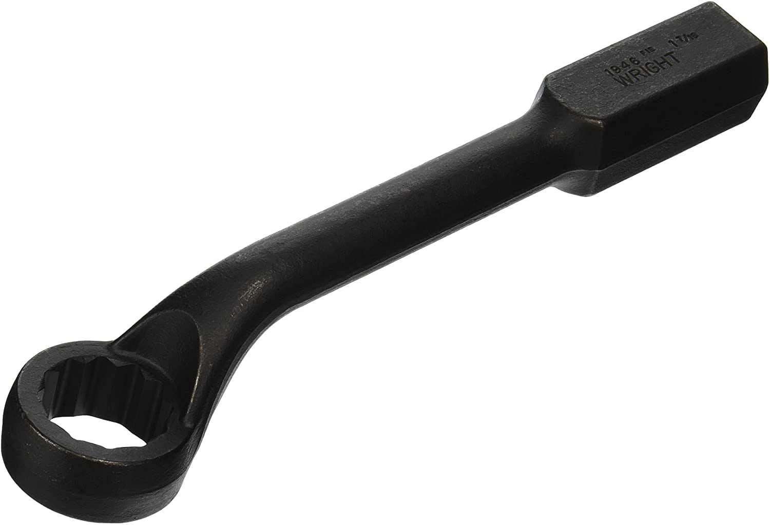 Wright Tool Offset Handle Striking Face Box Wrenches 12 Point 45 Degree Offset from GME Supply