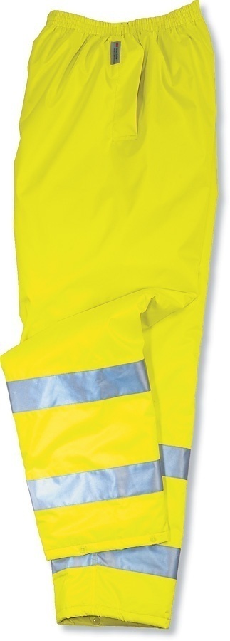 8915 Ergodyne GloWear Yellow Class E Rain Pants from GME Supply