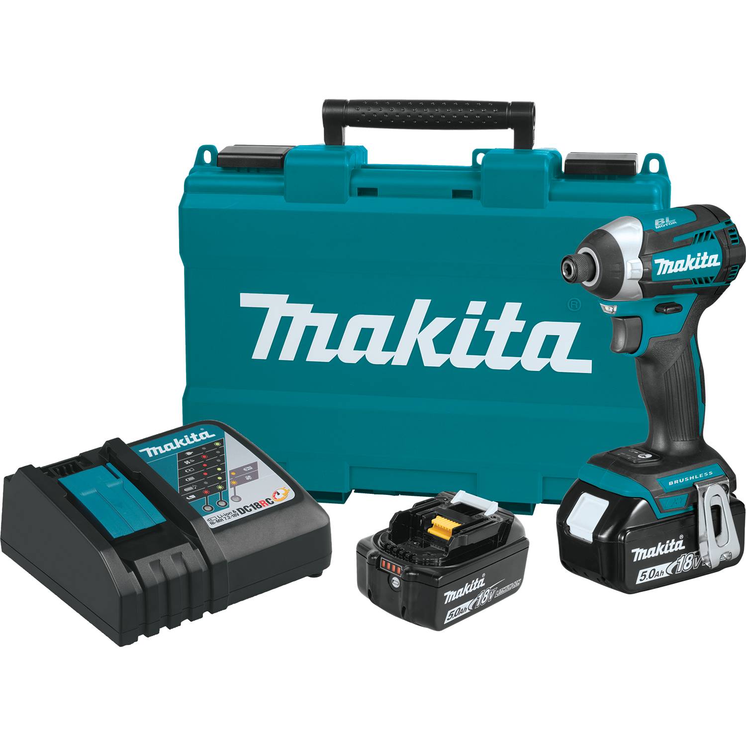 Makita 18V LXT Brushless Cordless Quick-Shift Mode 3-Speed Impact Driver Kit from GME Supply