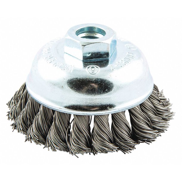 Norton 3-1/2 Inch Twist Knot Wire Cup Brush from GME Supply