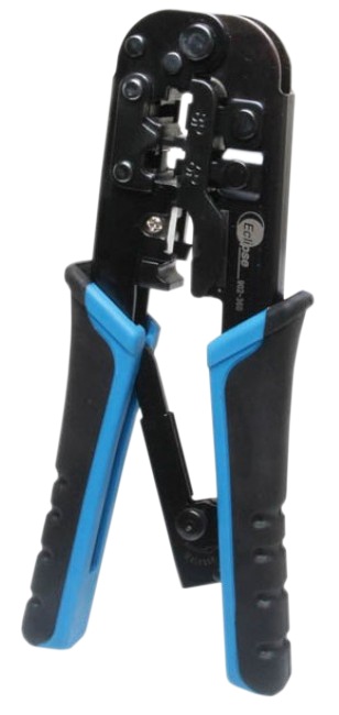 Eclipse Ratcheted Modular Plug Crimper from GME Supply