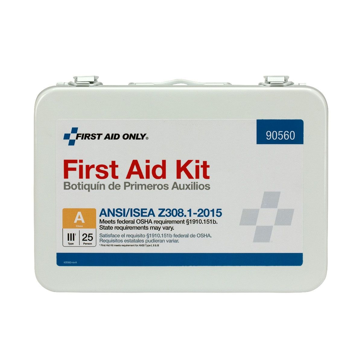 First Aid Only 25 Person ANSI A First Aid Metal Kit from GME Supply