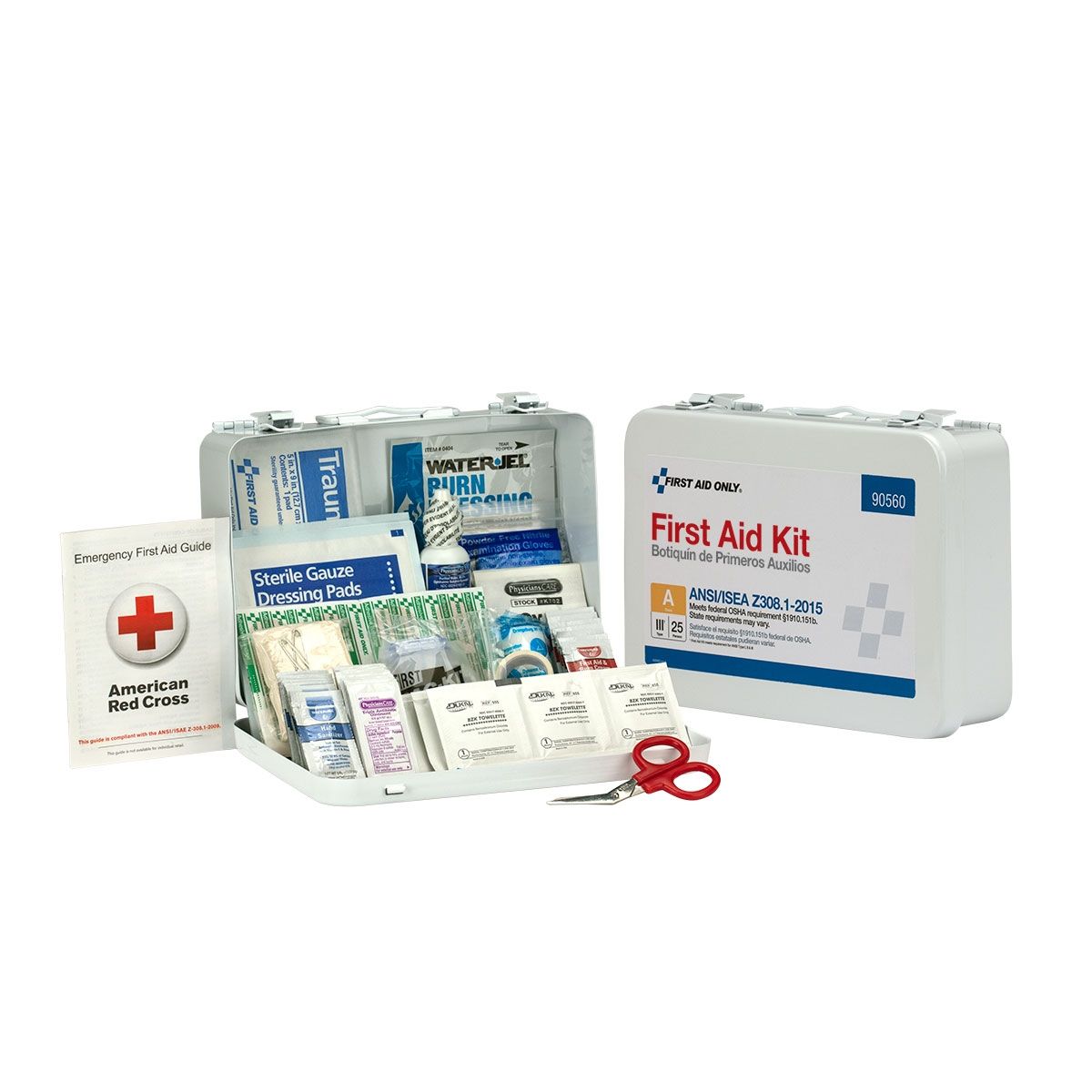 First Aid Only 25 Person ANSI A First Aid Metal Kit from GME Supply