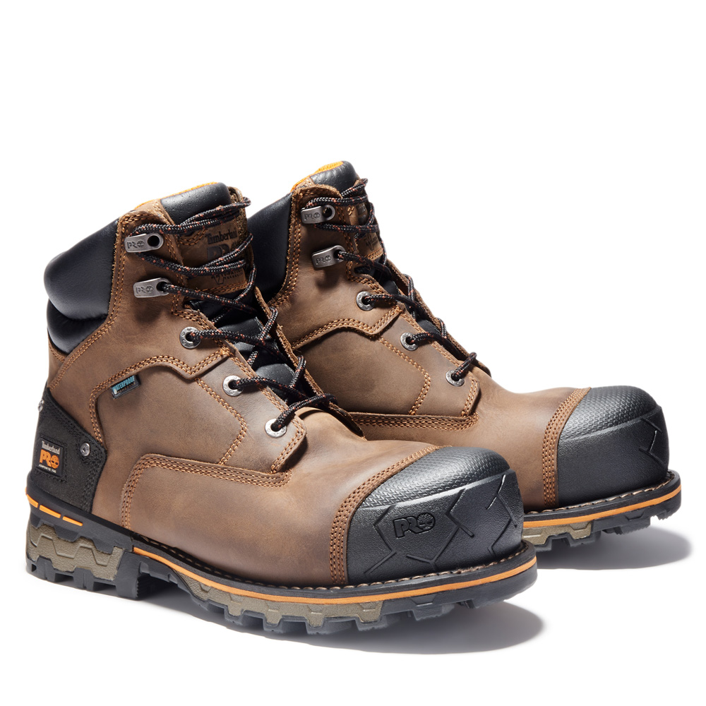 Timberland Men's Boondock 6 Inch Composite Toe Waterproof Work Boots from GME Supply