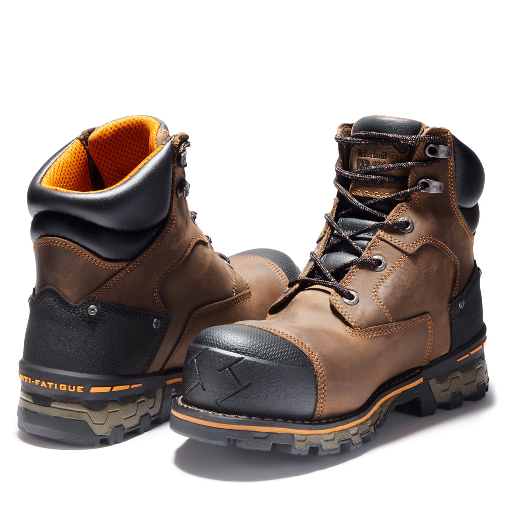 Timberland Men's Boondock 6 Inch Composite Toe Waterproof Work Boots from GME Supply