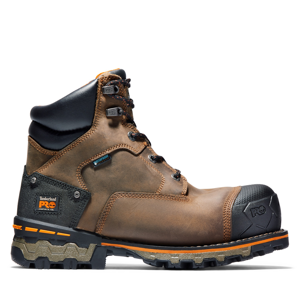 Timberland Men's Boondock 6 Inch Composite Toe Waterproof Work Boots from GME Supply