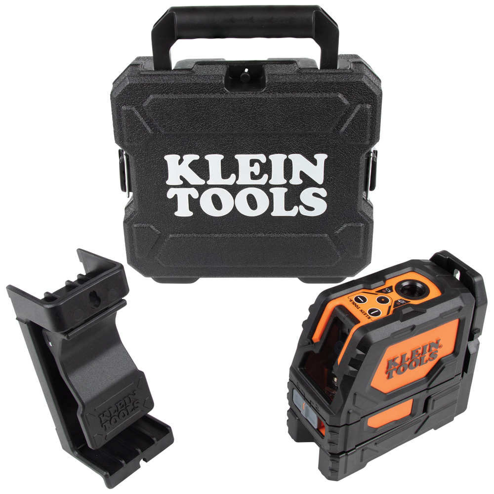 Klein Tools Self-Leveling Green Cross-Line Laser Level from GME Supply