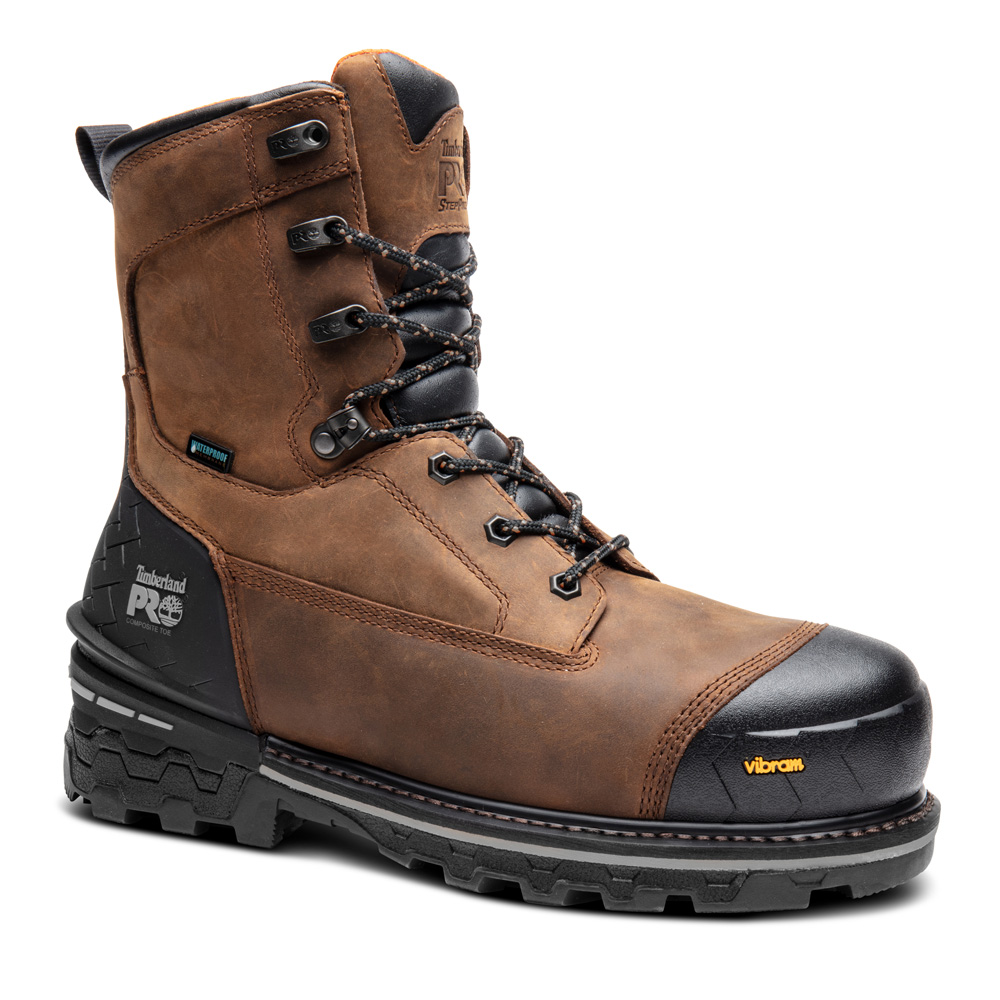 Timberland Men's Boondock HD 8 Inch Composite Toe Waterproof Work Boots from GME Supply