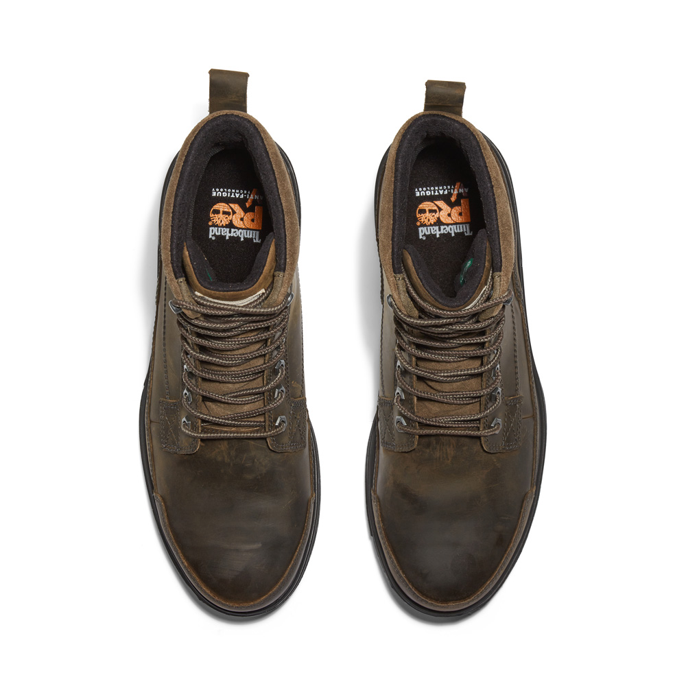 Timberland PRO Men's Nashoba EK+ 6 Inch Composite Toe Waterproof Work Boots