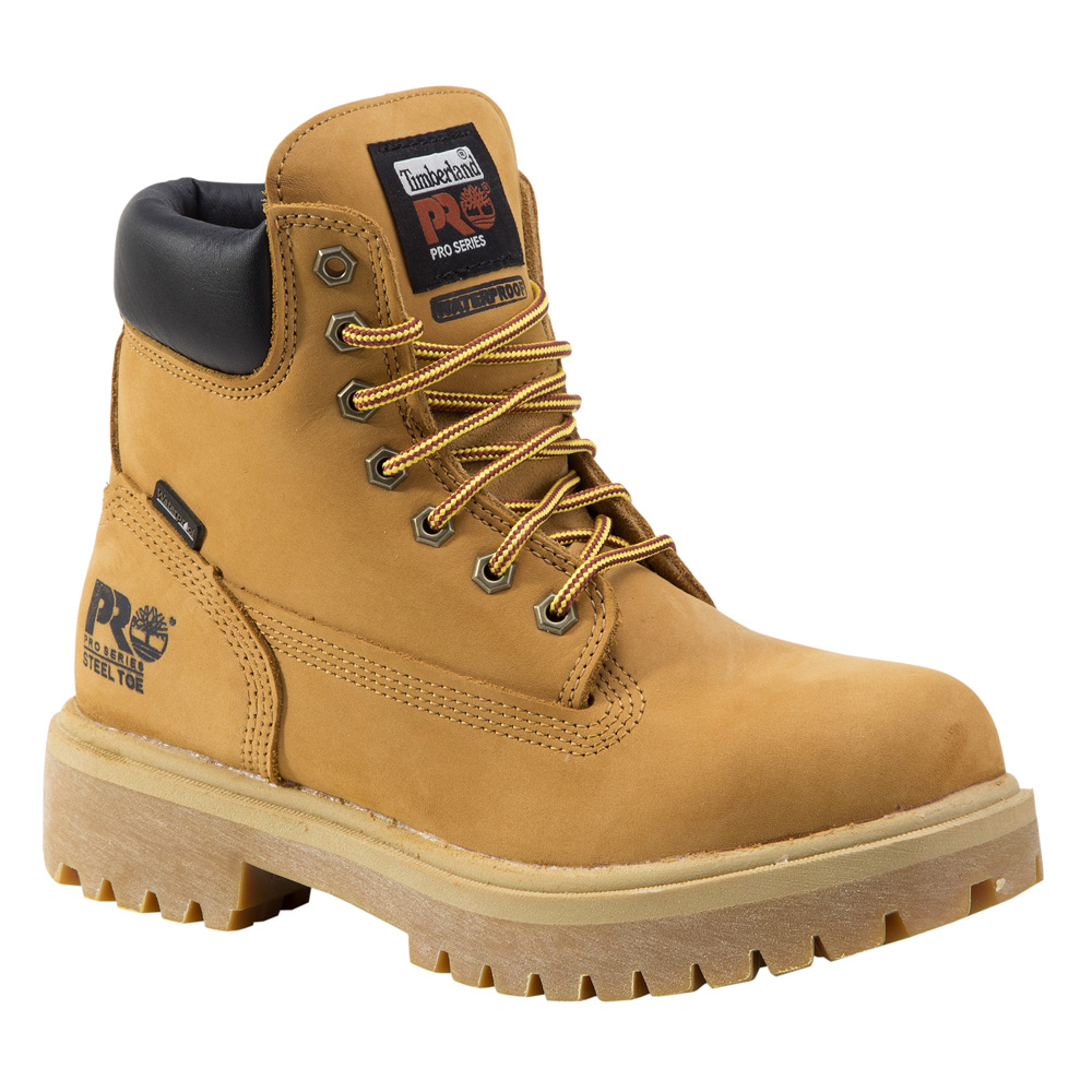 Timberland Women's Direct Attach 6 Inch Steel Toe Waterproof Work Boots from GME Supply