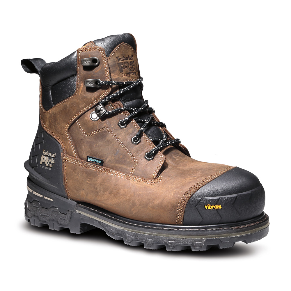 Timberland Men's Boondock HD 6 Inch Composite Toe Waterproof Work Boots from GME Supply