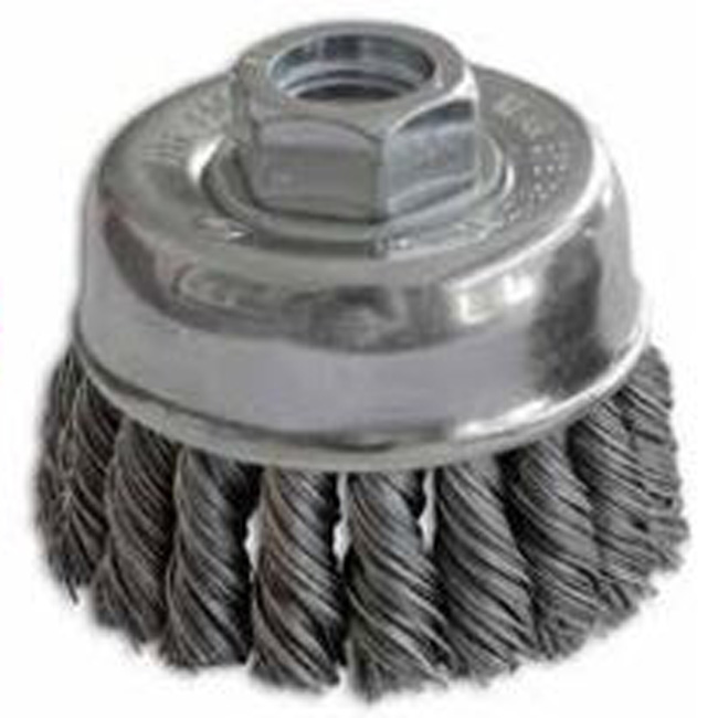 Continental Abrasives 3 Inch Cup Brush Wire Wheel from GME Supply