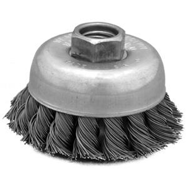 Continental Abrasives 3 Inch Cup Brush Wire Wheel from GME Supply