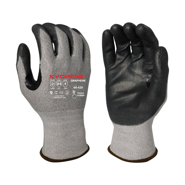 Armor Guys Gray Kyorene Pro A4 Gloves (Pair) from GME Supply