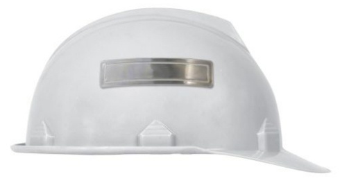 Accuform Retro-Reflective Hard Hat Stickers (16 Pack) - White from GME Supply