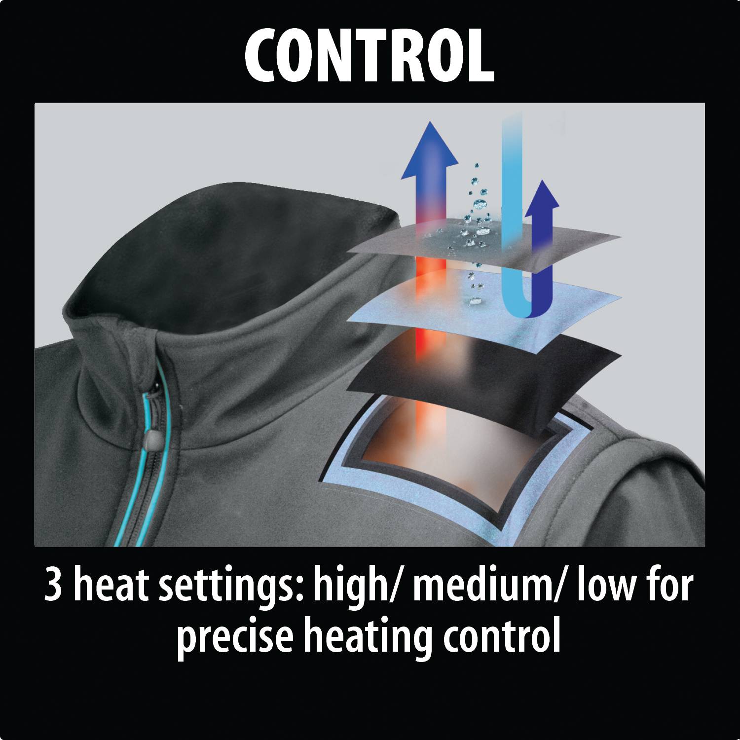 bambo　マキタ充電ジャケットL Makita 18V LXT Li-Ion Heated Jacket - GME Supply