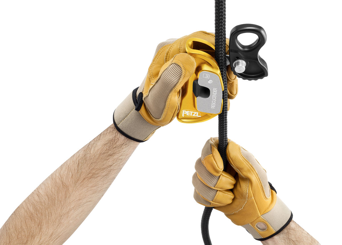 Petzl B50A Rescucender Openable Cam-Loaded Rope Clamp from GME Supply