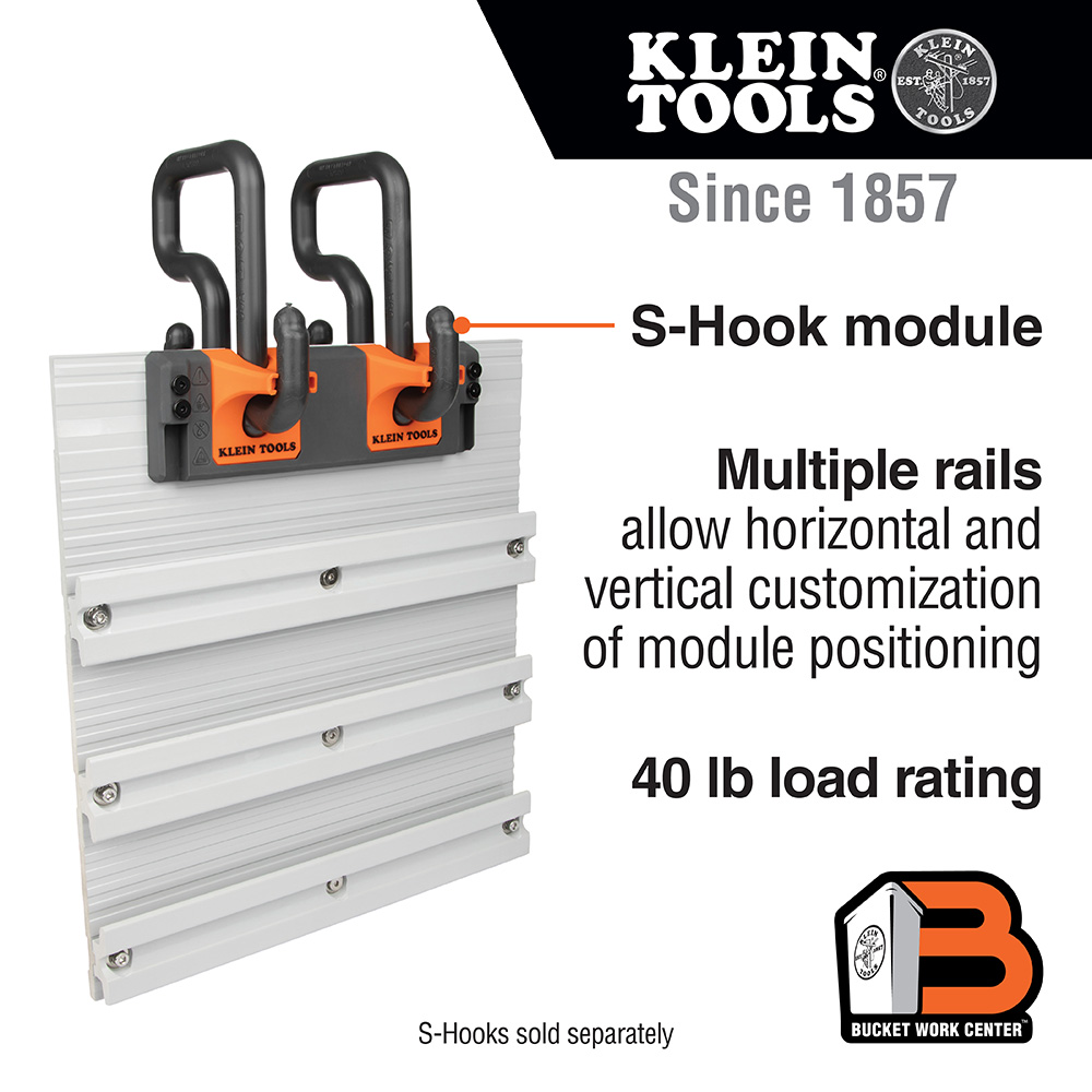 Klein Tools S-Hook Module Wall Assembly from GME Supply