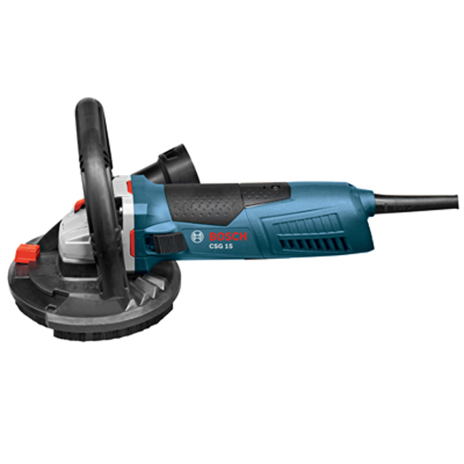 Bosch 5 Inch Concrete Surface Grinder with Dust Collection Shroud from GME Supply