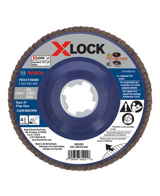 Bosch X-LOCK Small Angle Grinder Wheel |FDX2745060 from GME Supply
