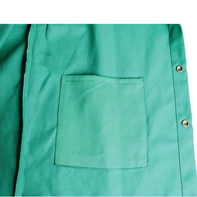 Black Stallion TruGuard 200 FR Cotton Welding Jacket, Green from GME Supply