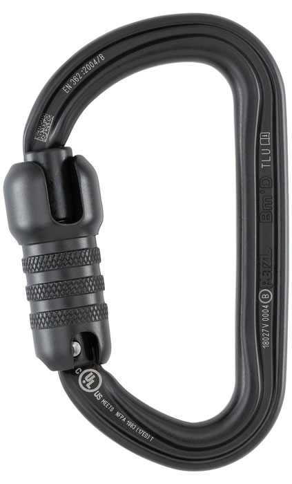 Petzl Bm'D High-Strength Carabiner - Black from GME Supply