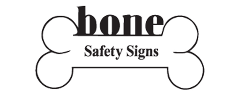This product's manufacturer is Bone Safety Signs