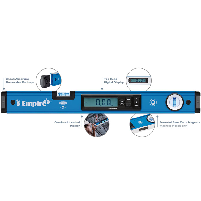 Empire Magnetic Digital Box Level from GME Supply