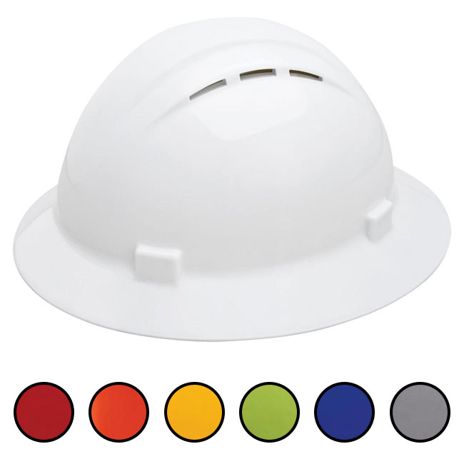 ERB Americana Vented Full Brim Hard Hat from GME Supply