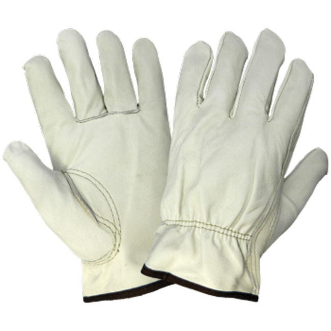 Global Glove Grain Cowhide Drivers Gloves from GME Supply