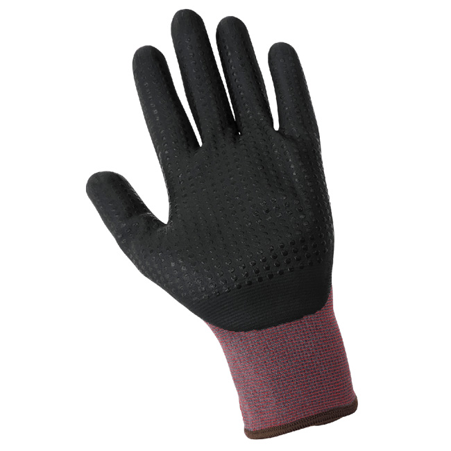 Global Glove Tsunami Grip 3/4 New Foam Technology Dotted Gloves from GME Supply