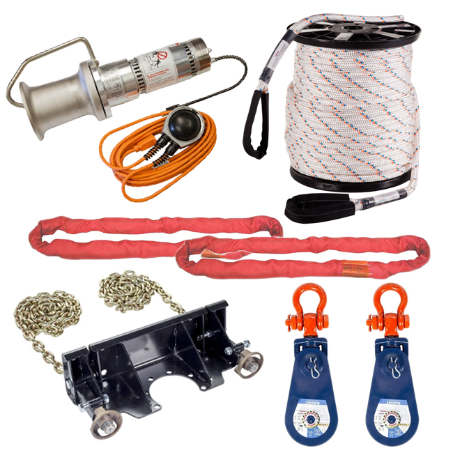 AB Chance 3,000 Pound Capstan Hoist Truck Kit from GME Supply