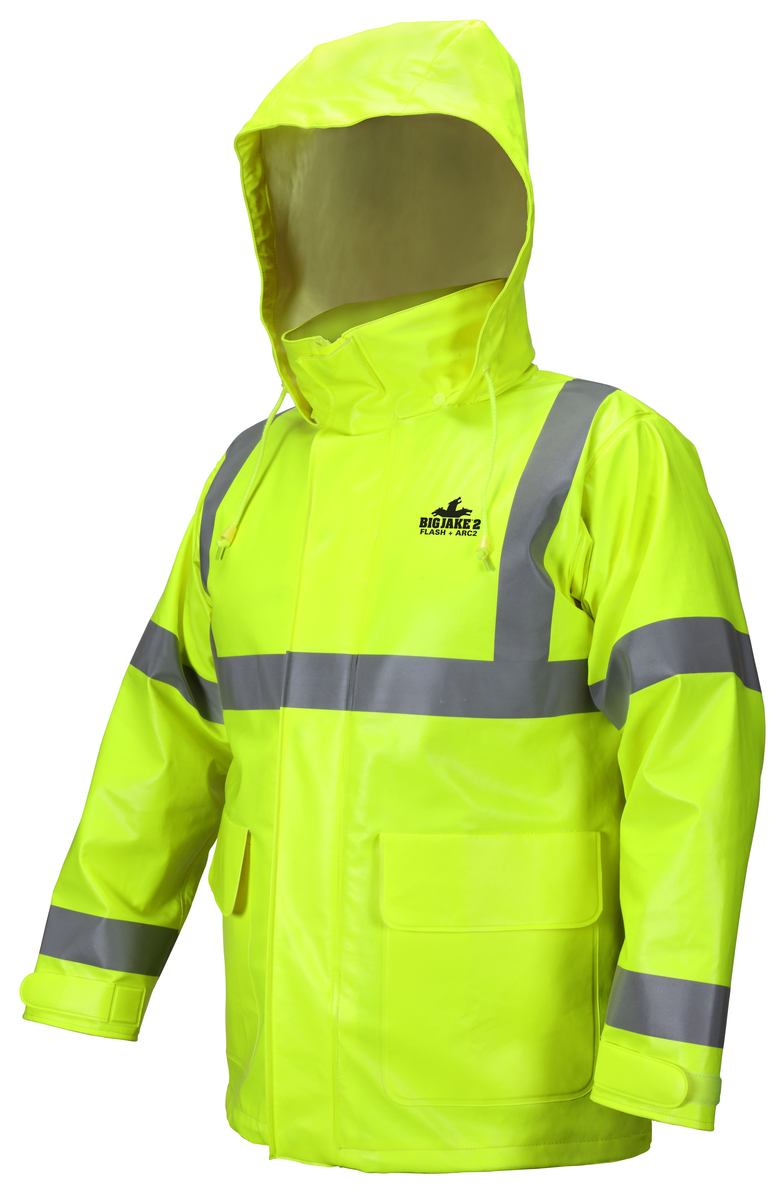 MCR Big Jake 2 Rainwear FR Arc Rated Class 3 Rain Jacket from GME Supply