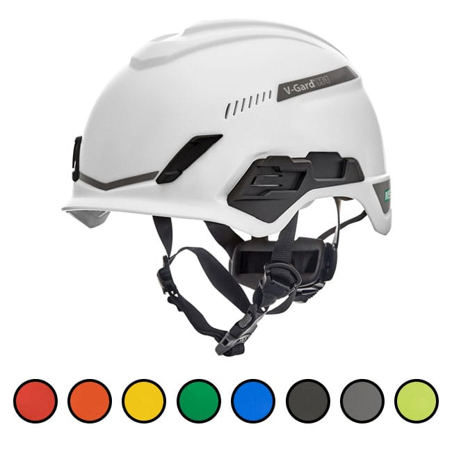 MSA V-Gard H1 Vented Safety Helmet - GME Supply