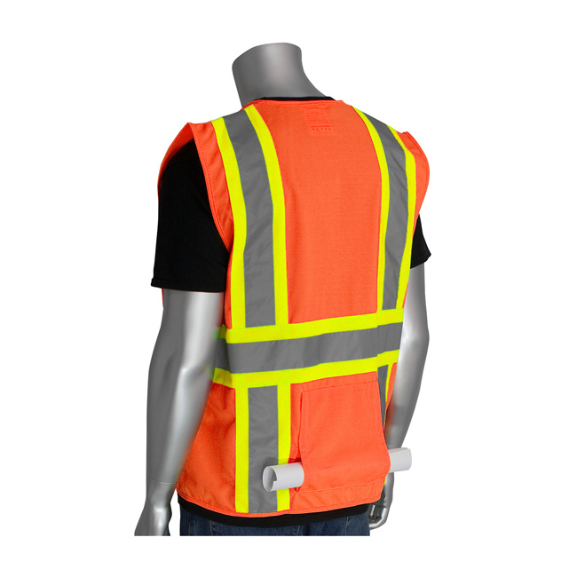 SafetyGear 302-MAPM Premium Mesh Surveyor Vest from GME Supply