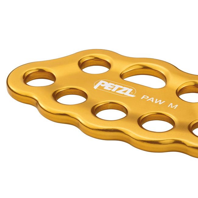 Petzl Paw Rigging Plate Yellow Small 