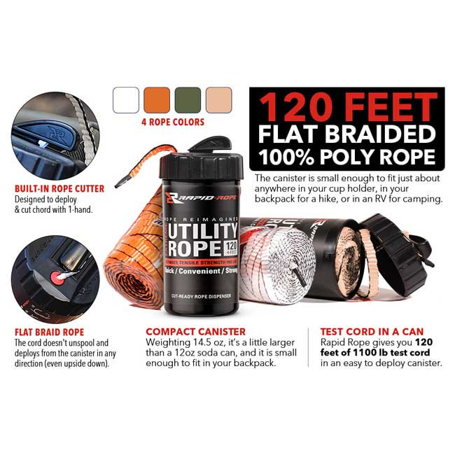 Rapid Rope Canister