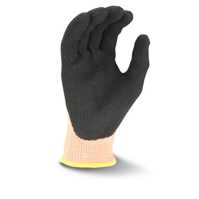 Radians AXIS Cut Protection Level A6 Sandy Nitrile Coated Glove from GME Supply