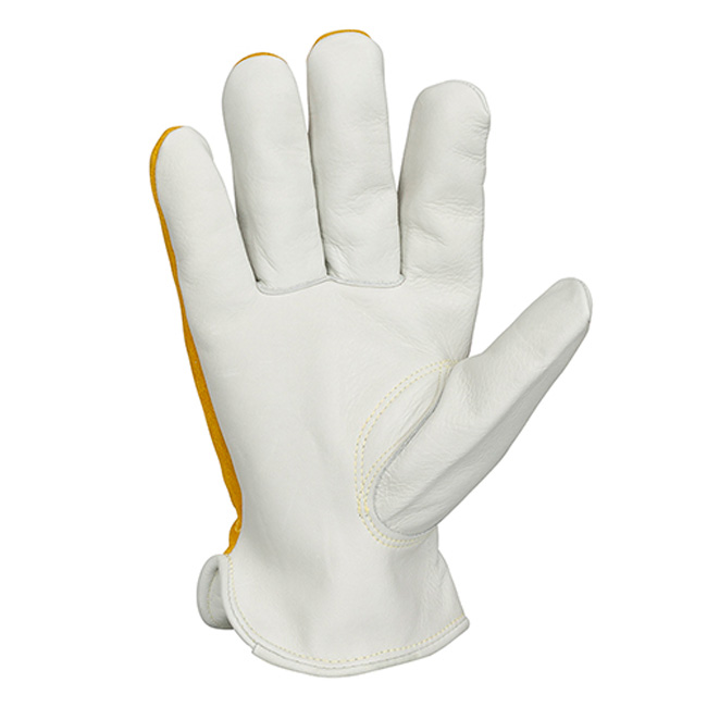 Tillman 1428 Top Grain/Split Cowhide Back with Seamless Forefinger Drivers Gloves from GME Supply