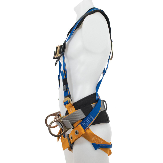 Werner Blue Armor Construction Back and Hip D-Rings Harness from GME Supply